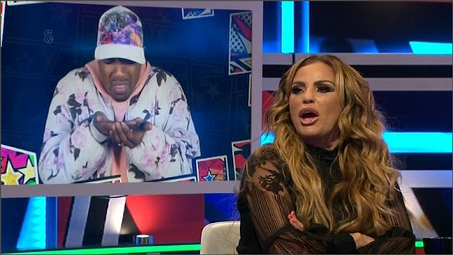 Did Katie Price just say she was six months Pregnant’? Star sparks fierce baby debate among CBB BOTS viewers as she brings up sex tape with Dane Bowers in lewd chat