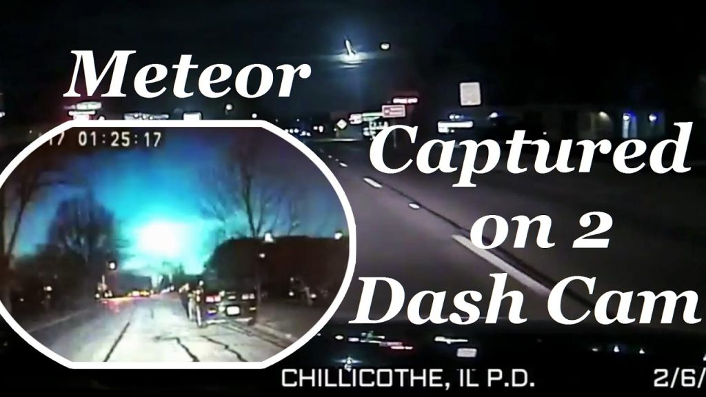 Fireball! Amazing Midwest Meteor caught by Police Dashcam, Rooftop Camera Fireball! Amazing Midwest Meteor caught by Police Dashcam, Rooftop Camera