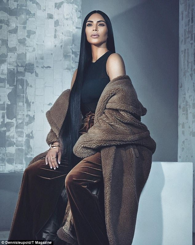 Kim Kardashian wraps herself in fur as she dishes about life as a mom in New York Times’ Singapore-based T magazine