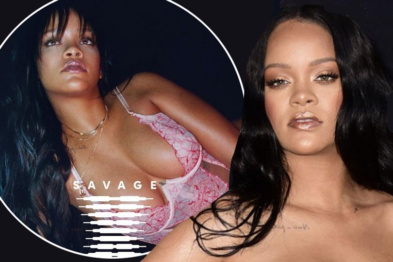 Rihanna shows off major cleavage in sexy sheer ensemble as she reveals she’s launching her own lingerie line Rihanna shows off major cleavage in sexy sheer ensemble as she reveals she’s launching her own lingerie line