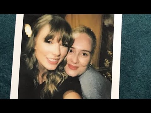 Taylor Swift MEETS Adele & JK Rowling Backstage at Reputation Tour Taylor Swift MEETS Adele & JK Rowling Backstage at Reputation Tour