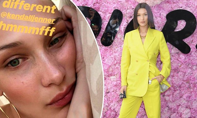 Bella Hadid shares sun-kissed selfie after denying fling with Drake Bella Hadid shares sun-kissed selfie after denying fling with Drake