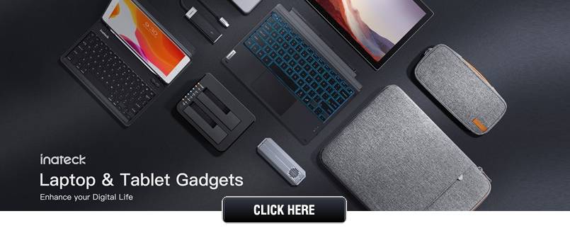 Laptop Bag, Tablet Keyboard, PCIe card, Hard Drive accessories