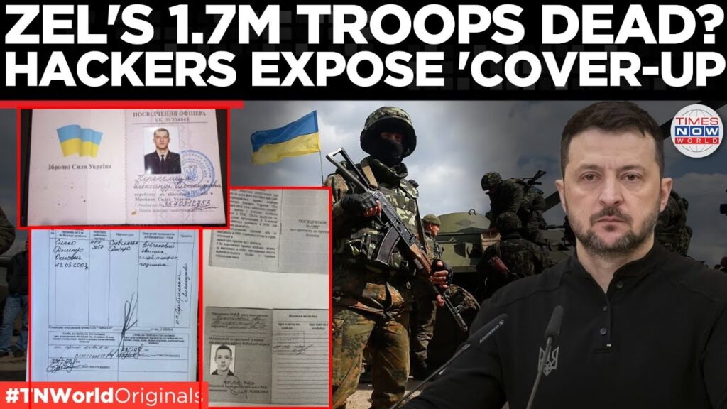 Russian Hackers Claim 1.7 Million Ukrainian Losses | Kyiv Dismisses Leak as Propaganda Russian Hackers Claim 1.7 Million Ukrainian Losses | Kyiv Dismisses Leak as Propaganda