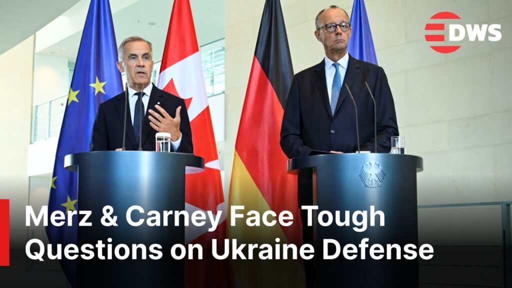 German Merz and Canada’s PM Carney Answer Tough Questions on Defending Ukraine Against Russia | AC1E German Merz and Canada’s PM Carney Answer Tough Questions on Defending Ukraine Against Russia | AC1E