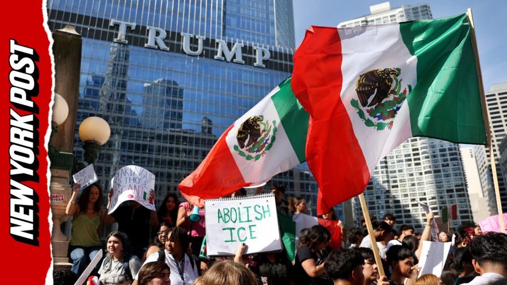 Chicago Students Storm Streets, March on Trump Tower to Protest ICE Raids Chicago Students Storm Streets, March on Trump Tower to Protest ICE Raids