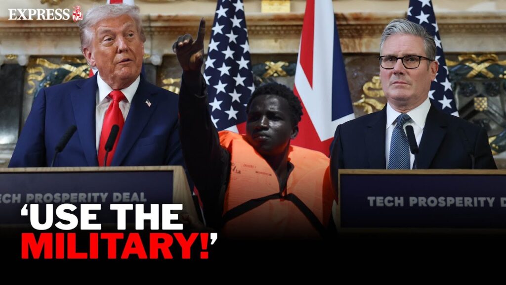 “It DESTROYS countries” – Trump takes hardline stance on illegal immigration question with Starmer