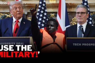 “It DESTROYS countries” – Trump takes hardline stance on illegal immigration question with Starmer