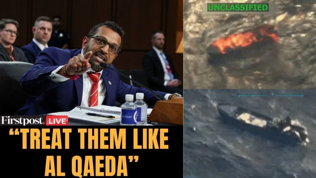 Kash Patel vs Maduro LIVE: FBI Chief Kash Patel Warns Drug Traffickers After Venezuelan Boat Strike Kash Patel vs Maduro LIVE: FBI Chief Kash Patel Warns Drug Traffickers After Venezuelan Boat Strike