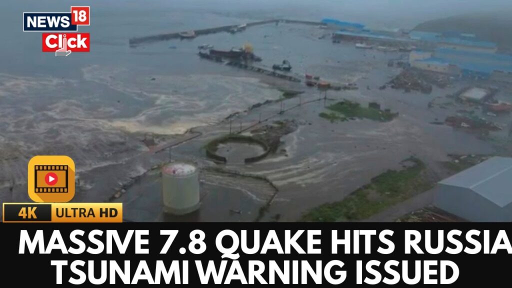 7.8 Magnitude Earthquake Hits Russia’s Kamchatka Coast, Shaking Homes And Buildings 7.8 Magnitude Earthquake Hits Russia’s Kamchatka Coast, Shaking Homes And Buildings