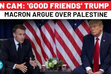 Trump Says France’s Palestine Move Honours Hamas, Macron Retorts; Full Argument In Front Of Press