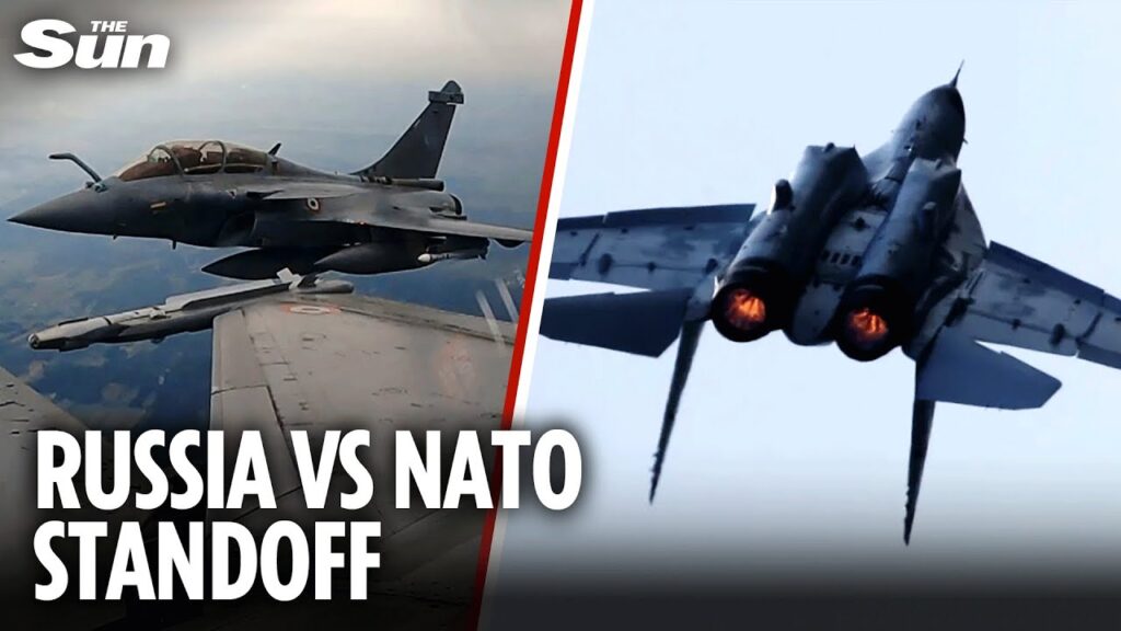 How Putin’s warplanes TAUNTED Nato jets in 12 minute stand-off in Estonian airspace