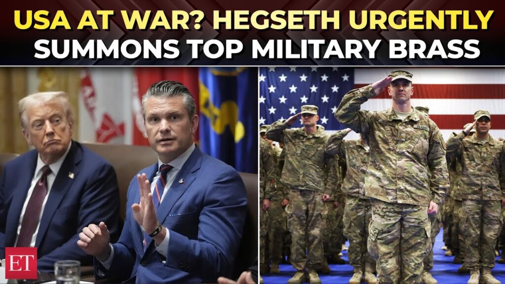 America going to war? Hegseth summons 800 top generals and admirals to urgent ‘mysterious’ meeting