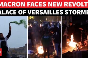 France Erupts In Rage Against Macron; French Palace Stormed By Angry Protesters, Chaos On Streets