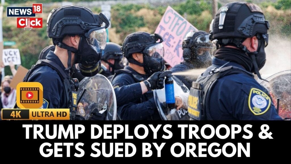 Oregon Sues President Trump’s Administration To Stop Deployment Of US Military To Portland | 4k Oregon Sues President Trump’s Administration To Stop Deployment Of US Military To Portland | 4k