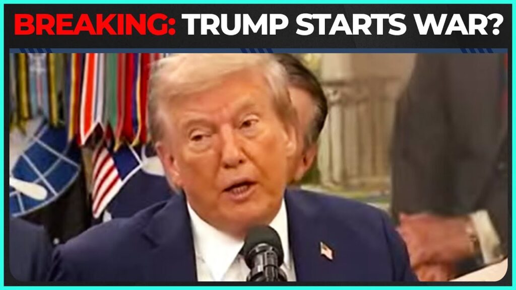 BREAKING: Trump Announces Strike On Venezuela