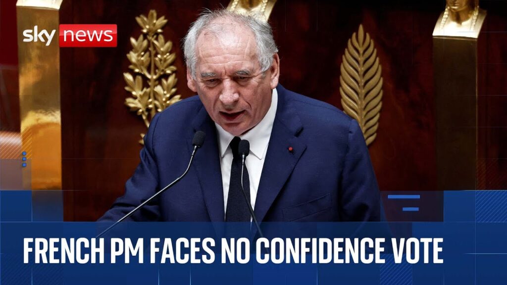 French PM Francois Bayrou speaks ahead of no confidence vote French PM Francois Bayrou speaks ahead of no confidence vote