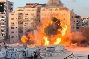 Israel Launches Major Bombardment on Gaza City