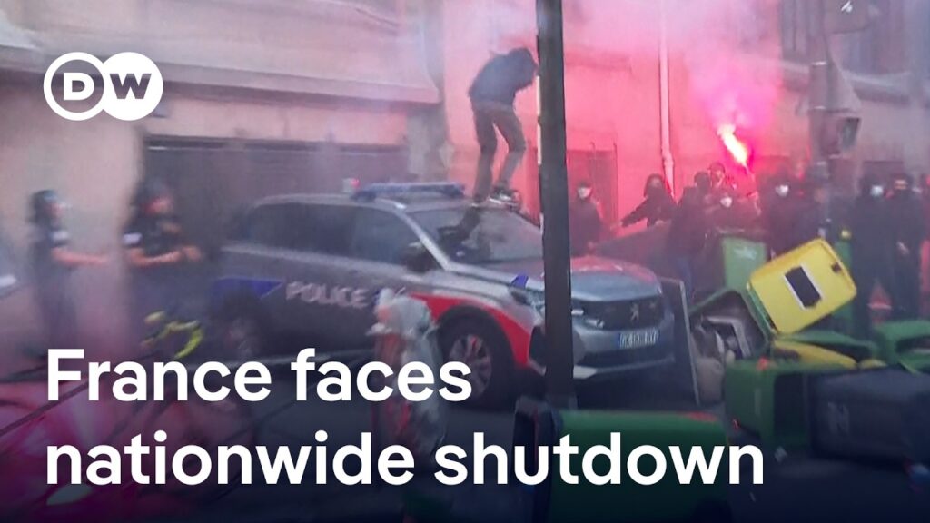 Nationwide protests begin in France as new PM Lecornu takes office | DW News
