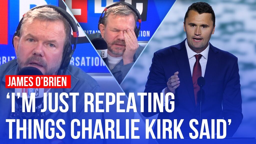 ‘Why are Charlie Kirk’s words suddenly off limits?’: James O’Brien ‘Why are Charlie Kirk’s words suddenly off limits?’: James O’Brien