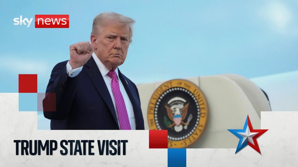 Trump leaves UK after historic second state visit Trump leaves UK after historic second state visit