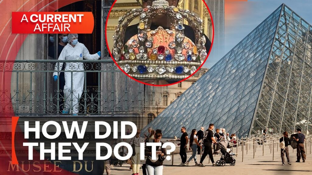 How did thieves manage to pull off a heist at the Louvre? | A Current Affair How did thieves manage to pull off a heist at the Louvre? | A Current Affair
