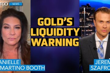 Danielle DiMartino Booth: Gold’s Violent 5% Drop Is a ‘Repeat of March 2020’