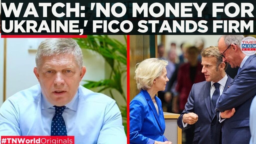 SLOVAKIA DRAWS THE LINE: Fico Declares ‘Never Pay’ for Ukraine’s Military, Warns EU Risks