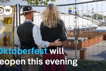 Waiters and staff are already back at the Wiesn