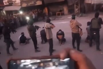 ‘Disgusting’: Hamas gunmen carry out public executions