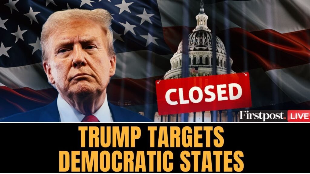 US Govt Shutdown LIVE: Trump Freezes Billions in Funds for Democratic States in Shutdown Standoff