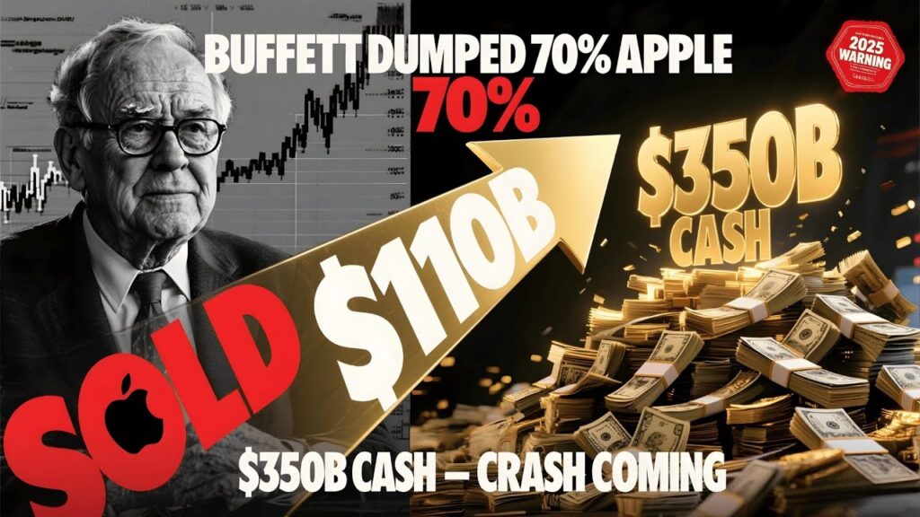 Buffett Dumped 0 Billion of Apple Stock – The 2025 Crash Warning Buffett Dumped 0 Billion of Apple Stock – The 2025 Crash Warning