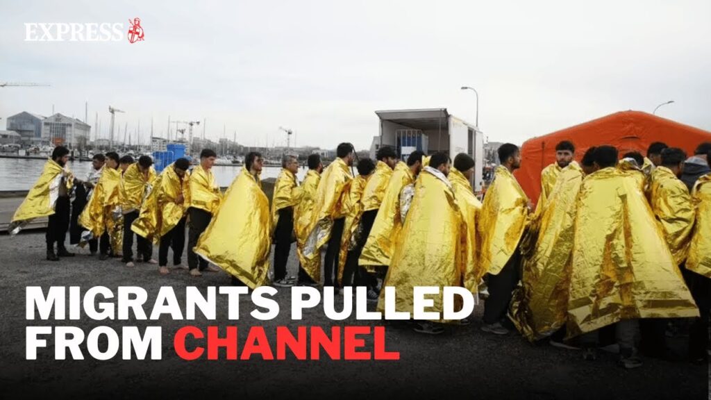 Channel migrant EMERGENCY as dinghy from France sinks on way to UK