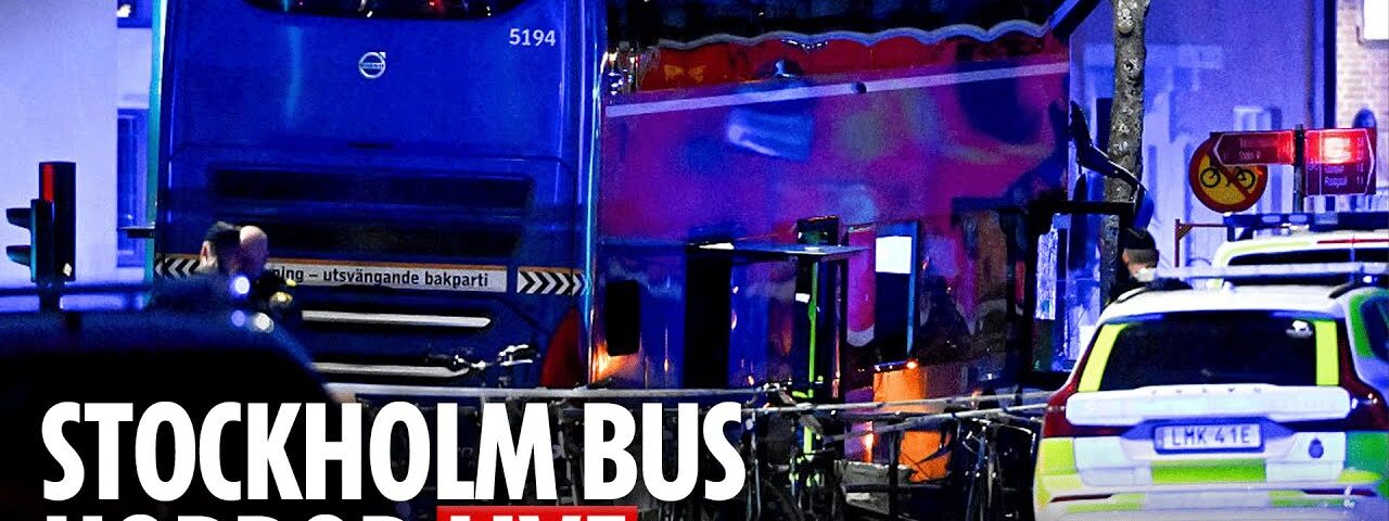 LIVE: Several killed after bus crashes into Stockholm bus stop