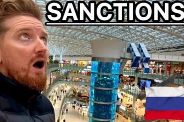Russia’s Biggest Mall At Xmas – Empty Shelves? 😳🎄