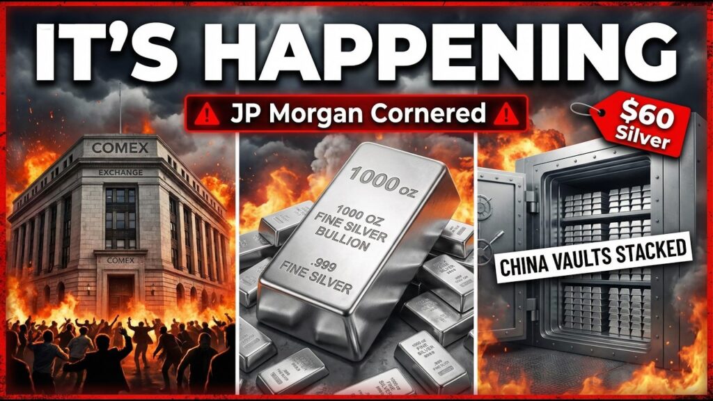The Real Reason JPMorgan Is Being Forced to Deliver Silver | This Is The  Trap They Can’t Escape
